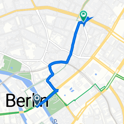 Karl-Liebknecht-Straße, Berlin nach Linienstraße 225–226, Berlin