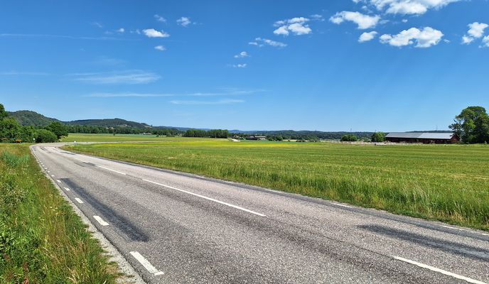 Photo 2 of the Bikemap route "Kungälv bis 15 km vor Trollhättan"