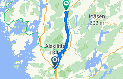 Route in der Bikemap App öffnen