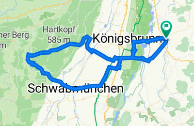 Route in der Bikemap App öffnen