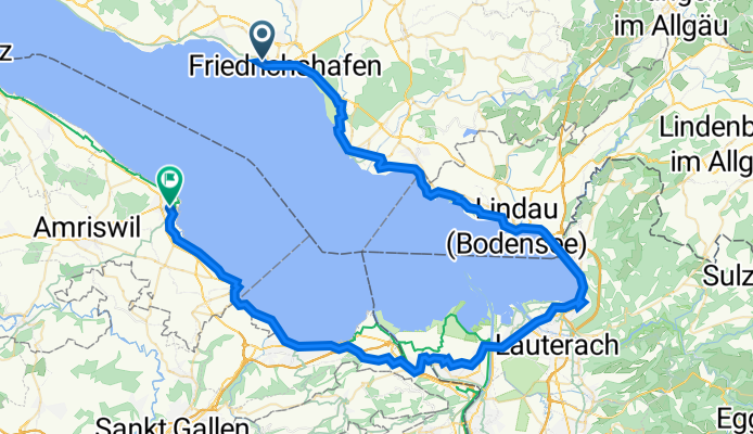 Weinstraße 4, Friedrichshafen nach Salmsacherstrasse 4, Romanshorn