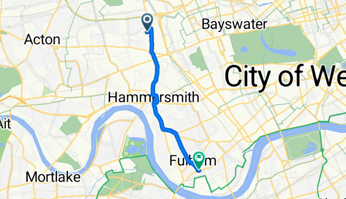 101 3 Television Centre, Wood Lane, London to 100 London House, New Kings Road, London