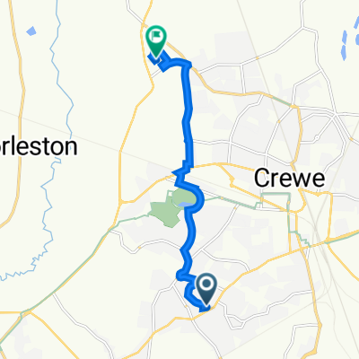 16 Herrick Close, Crewe to Leighton Hospital, Middlewich Road, Crewe