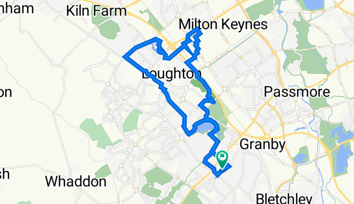 25 Nottingham Grove, Milton Keynes to 25 Nottingham Grove, Milton Keynes