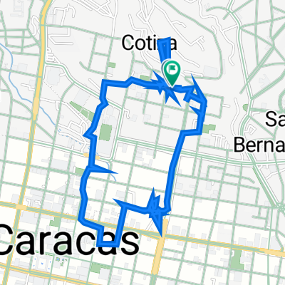 un giro corto para motivar los músculos, en honor a San Antonio