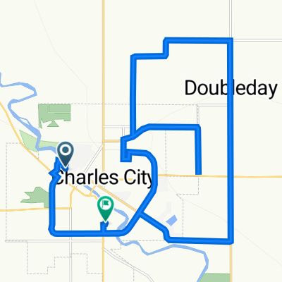 June bike clb Charles City to South Grand Avenue 1100, Charles City