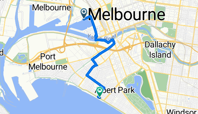 66 Newquay Promenade, Docklands to 99 Beaconsfield Pde, Albert Park