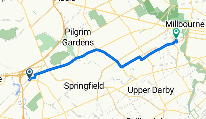 Collins Drive 489, Springfield to Heather Road 221, Upper Darby
