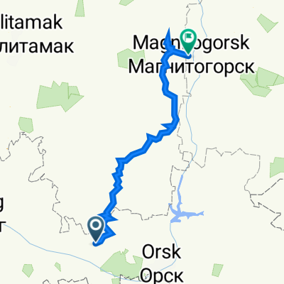 От Кувандык до Магнитогорск