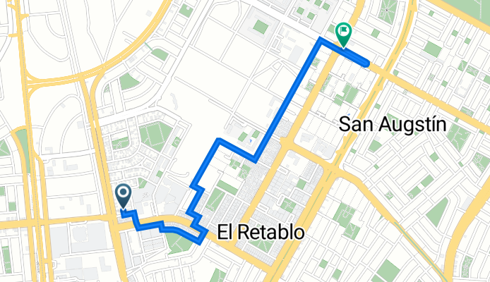 De Calle 2 213, Comas a Avenida Retablo 1102, Comas