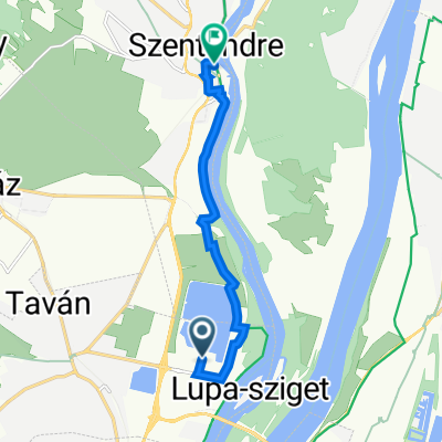 Lupaszigeti utca 224, Budakalász - Duna korzó 26, Szentendre