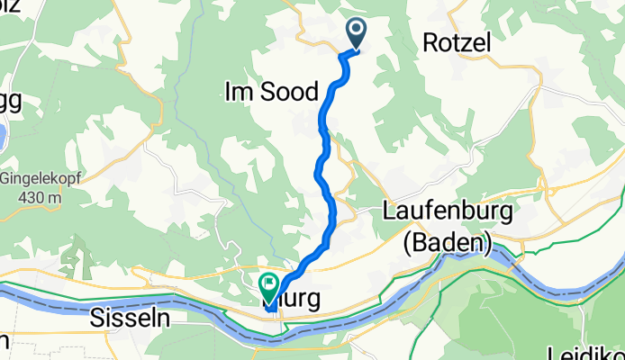 Rotzler Straße 11, Murg nach Kellerhof 8, Murg