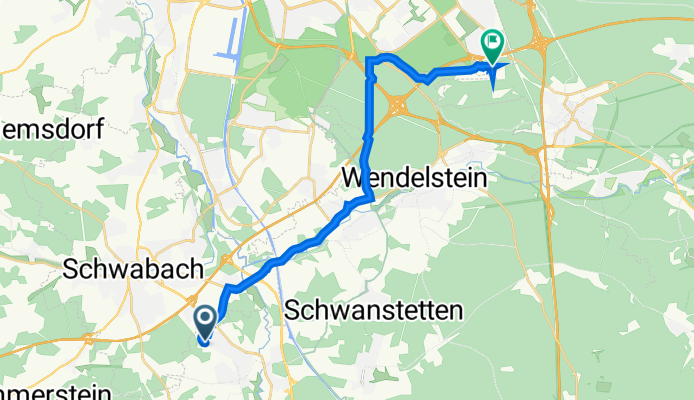 An der Maisenlach 59G, Rednitzhembach nach Am Keuper 3, Nürnberg