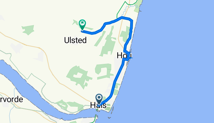 Østergade 24B, Hals to Rørholtvej, Hals