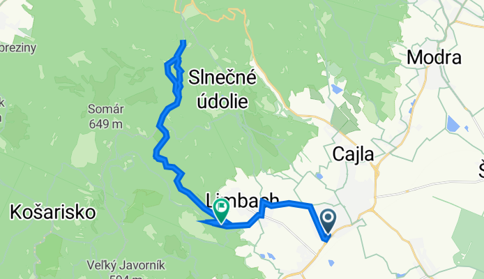 Bystrická 2497/17, Pezinok až Potočná 30, Limbach