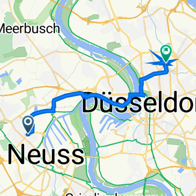 Fesserstraße 8, Neuss nach Münsterstraße 156, Düsseldorf