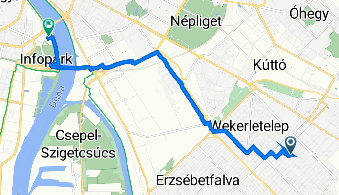 Szuperszonikus útvonal