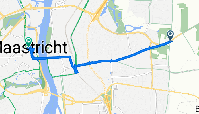 Bergerstraat, Maastricht nach Markt 78, Maastricht