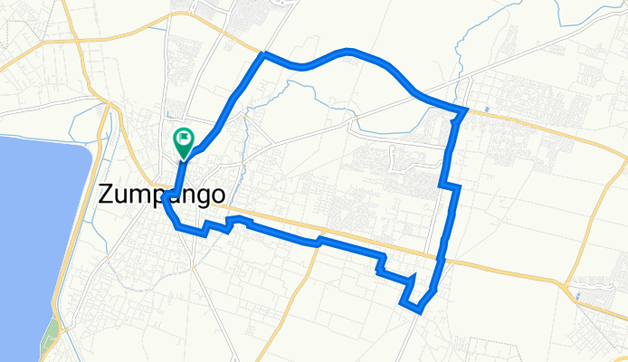 De Calle de Rayon 64, Zumpango de Ocampo a Calle de Rayon 53, Zumpango de Ocampo