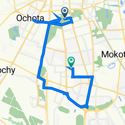 Aleja Niepodległości, Warszawa do Garażowa 24, Warszawa