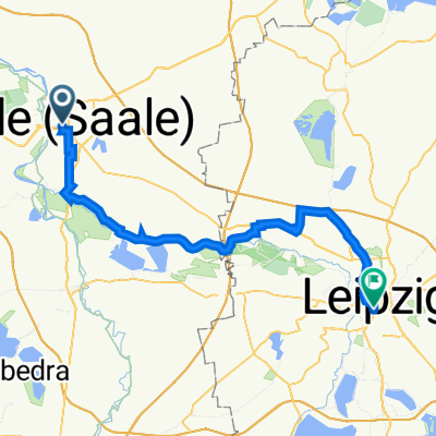 Hansering 5, Halle (Saale) nach Martin-Luther-Ring 4, Leipzig
