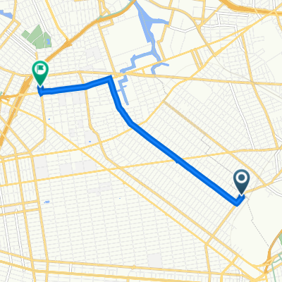 301 Cooper St, New York to 373–399 Union Ave, New York