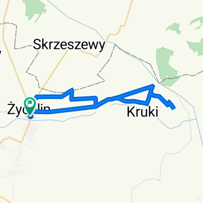 Romualda Traugutta 22A, Żychlin do Romualda Traugutta 20, Żychlin