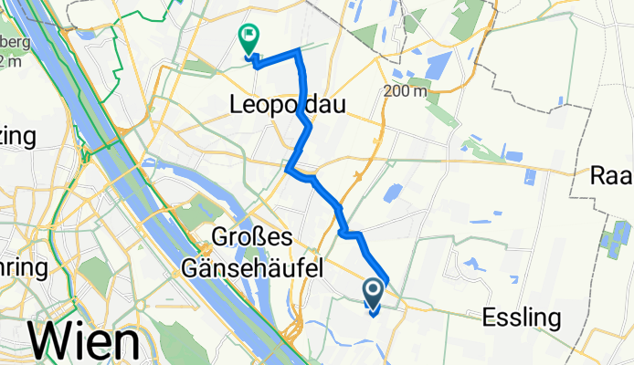 Hammerfestweg 1, Wien nach Marischkapromenade 11, Wien