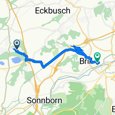 An der Piep 49, Wuppertal nach Friedrich-Ebert-Straße 48, Wuppertal