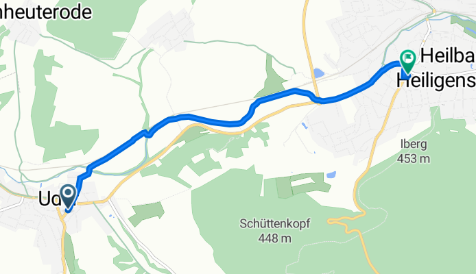 Kirchgasse 6, Uder nach Holzweg 3A, Heilbad Heiligenstadt