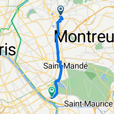 24 Rue des Bruyères, Les Lilas à 5 Rue du Président Kennedy, Charenton-le-Pont