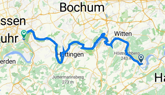 Wetter Bf., Wetter (Ruhr) nach Annental, Essen