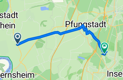 Route in der Bikemap App öffnen