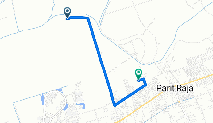 Parit Raja to Parit Raja