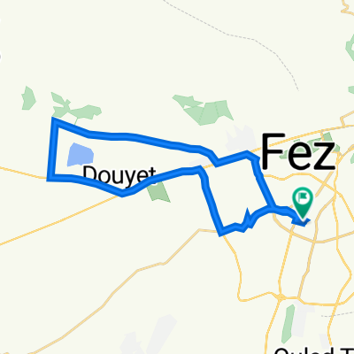 De Avenue Ibn El Atir, Fès à Rue El Khalil, Fès