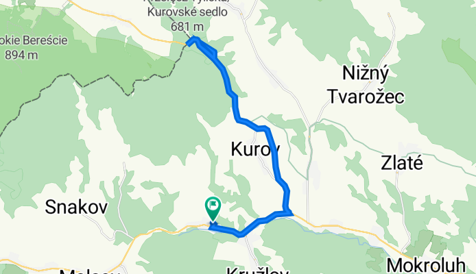 kurovske sedlo 3x