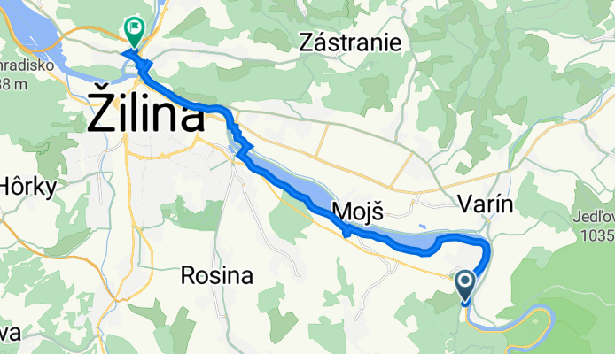 Hradná 18/9, Strečno až Vysoká 85/11, Žilina