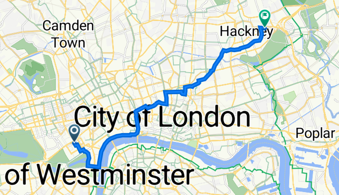34 Jermyn St, London to Granard House, Hartlake Road, London
