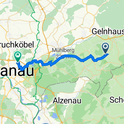 Zum Wäldchen 22, Linsengericht nach Moselstraße 27, Hanau