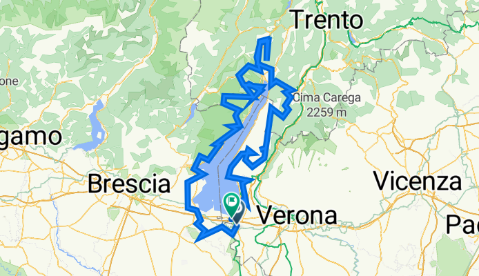 Ciclovia Mantova-Peschiera, Ponti sul Mincio do Via Campo Sportivo 19, Peschiera del Garda