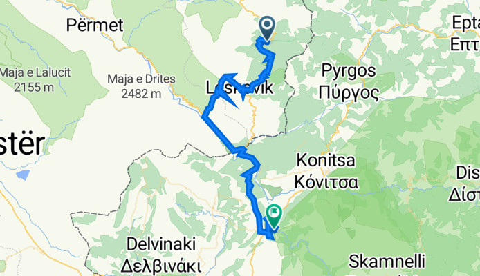 Makedonie, Albánie, Řecko  den 5