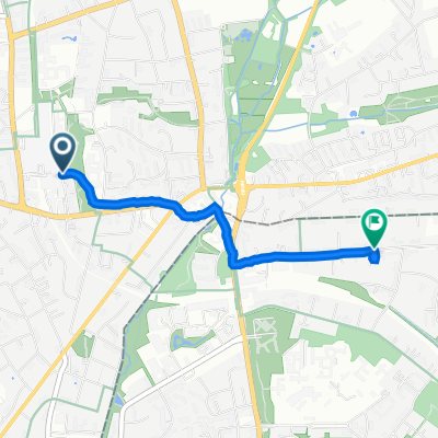 Garstedt, Norderstedt nach Stockflethweg 98A, Hamburg