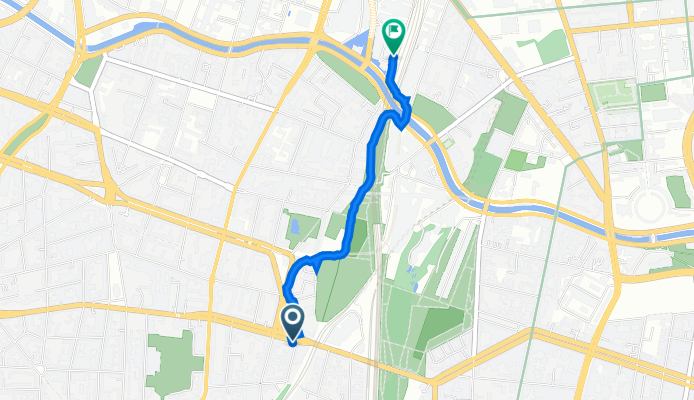 Goebenstraße 15A, Berlin nach Linkstraße 10, Berlin