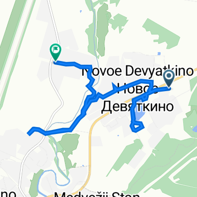 От улица Главная 101, Новое Девяткино до улица Шоссе В Лаврики 57 корпус 1, Мурино