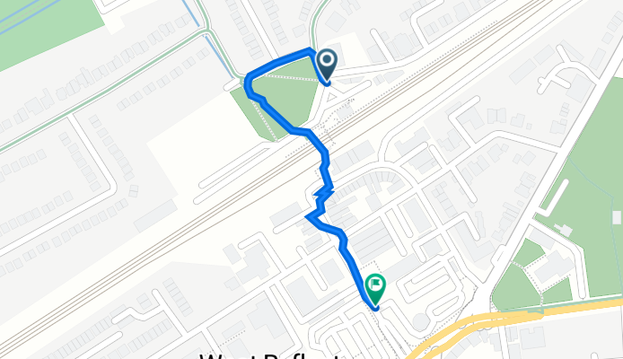 2 Claremont Road, West Byfleet to 2B West Lodge, Station Approach, West Byfleet
