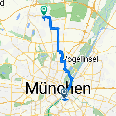 Am Wageck 3, München nach Dülferstraße 21E, München