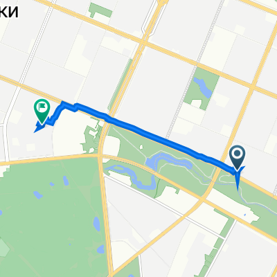 От проспект Луначарского 94 корпус 2, Санкт-Петербург до улица Сантьяго-де-Куба 6 корпус 4, Санкт-Петербург