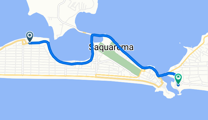 Rua São Gonçalo, 2801, Saquarema a Rua Lagoinha, 274, Saquarema