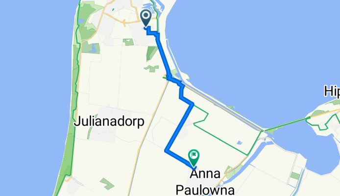 Walvisvaardersweg 43, Den Helder naar Nieuweweg 5, Anna Paulowna
