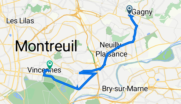 Recovered Route